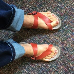 Memphisto leather sandals